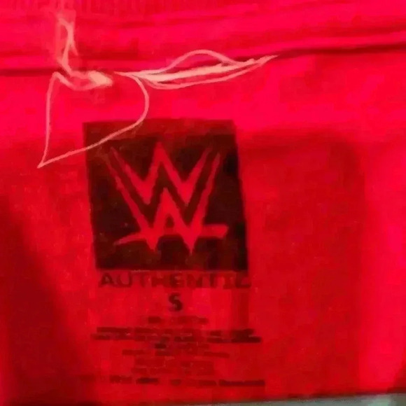 WWE Cesaro authentic wear tee red size S - Picture 4 of 5